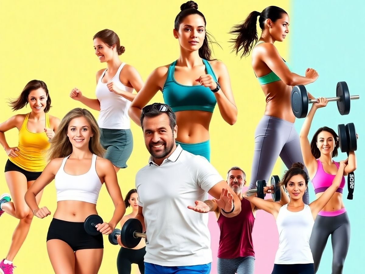 Celebrități practică sporturi pentru a se menține în formă.